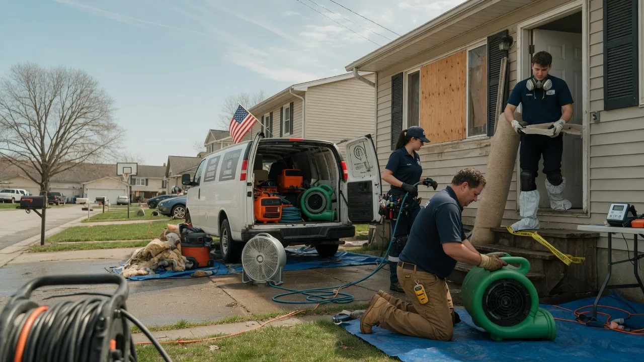 Water Damage Restoration in Hazelton, KS near me